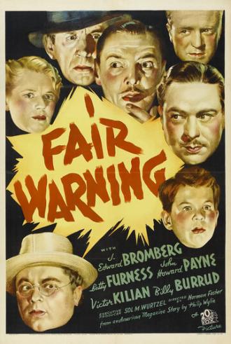 Честное предупреждение (фильм 1937)