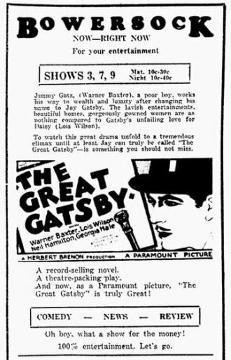 Великий Гэтсби (фильм 1926)