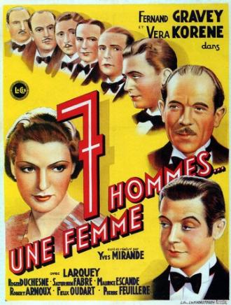 Sept hommes, une femme (фильм 1936)