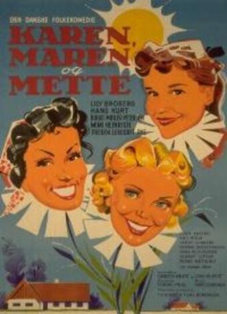 Karen, Maren og Mette (фильм 1954)