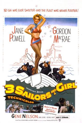Три моряка и девушка (фильм 1953)