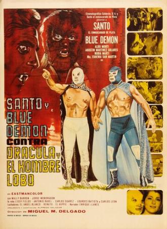 Santo y Blue Demon vs Drácula y el Hombre Lobo (фильм 1973)
