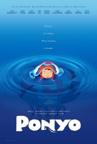Рыбка Поньо на утесе (фильм 2008)
