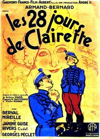 Les vingt-huit jours de Clairette (фильм 1933)