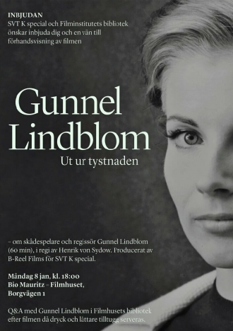 Gunnel Lindblom: ut ur tystnaden (фильм 2018)