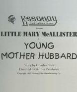 Young Mother Hubbard 1917