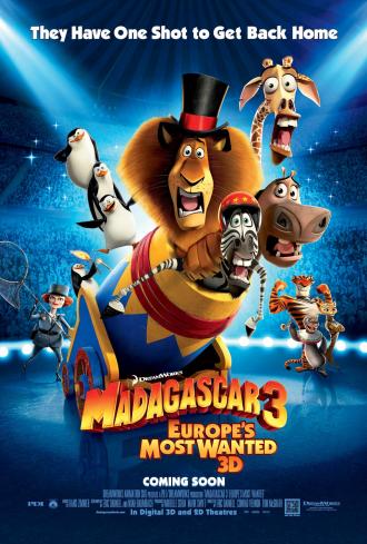 Мадагаскар 3 (фильм 2012)