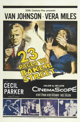 Двадцать три шага по Бейкер Стрит (фильм 1956)