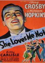 Она меня не любит (1934)