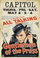 Gentlemen of the Press 1929