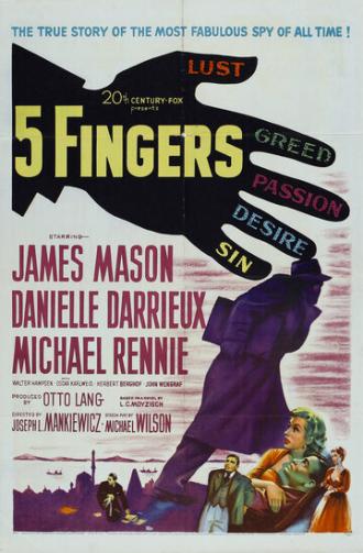 Пять пальцев (фильм 1952)