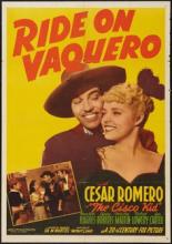 Ride on Vaquero (1941)