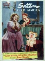 Soltera y con gemelos 1945