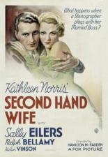 Second Hand Wife 1933