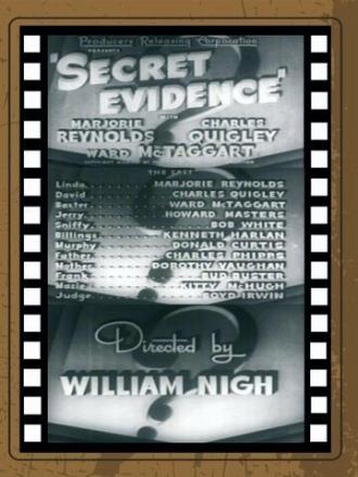 Secret Evidence (фильм 1941)