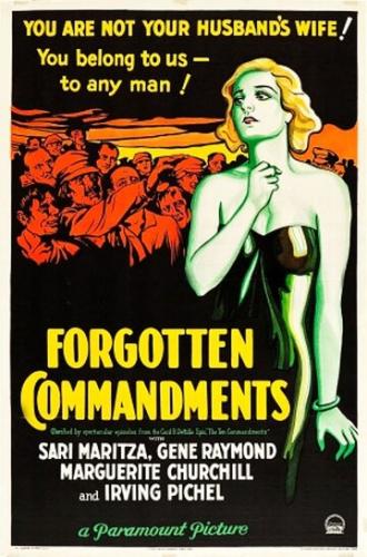 Забытые заповеди (фильм 1932)
