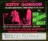 Her Maternal Right 1916